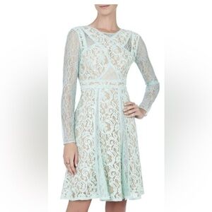 BCBG Long Sleeve Lace Dress